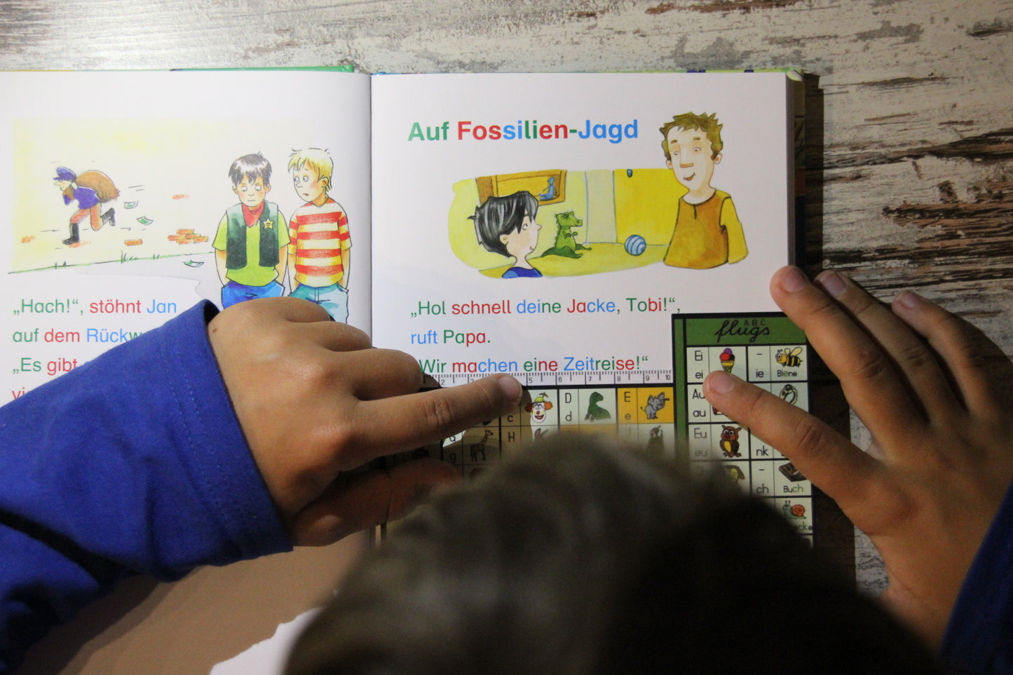 ABC Flugs – Die Lese-Schablone für Kinder ab 5 Jahren (inkl. Gratis Übungs-PDF Buch)