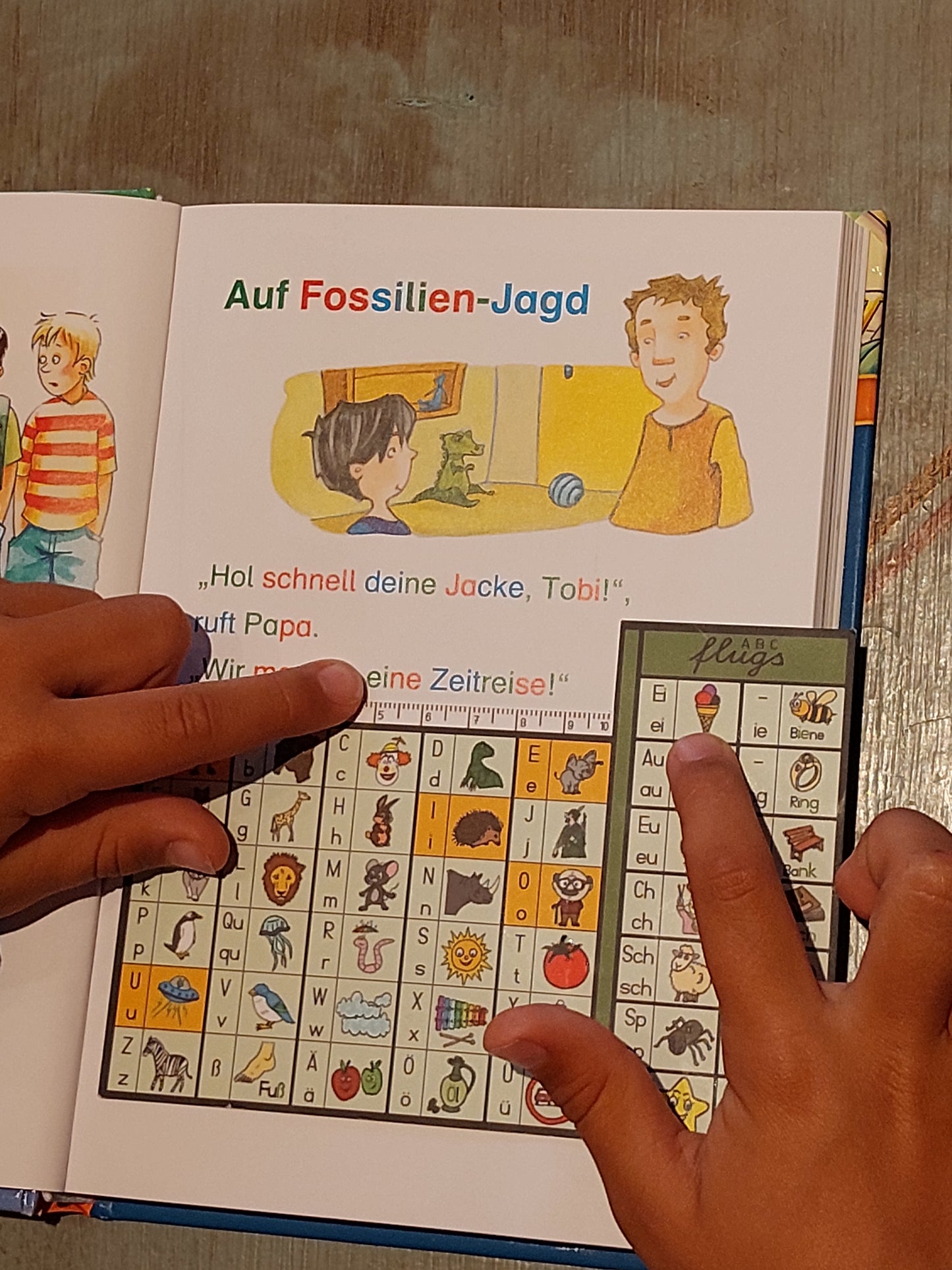 ABC Flugs – Die Lese-Schablone für Kinder ab 5 Jahren (inkl. Gratis Übungs-PDF Buch)